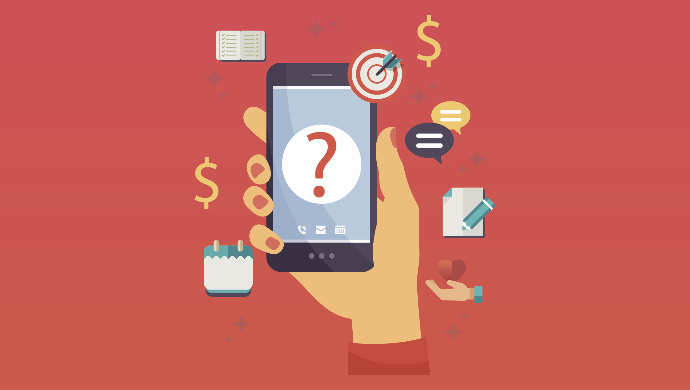 Mão com o celular na mão, com o site aberto mas não carrega