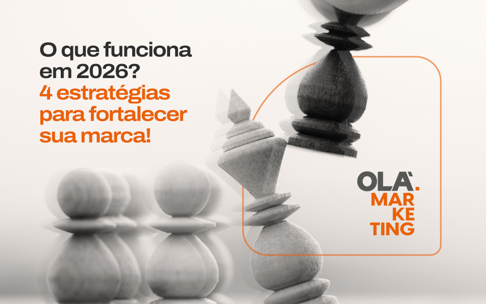 Imagem mostrando 4 estratégias para fortalecer a marca.
